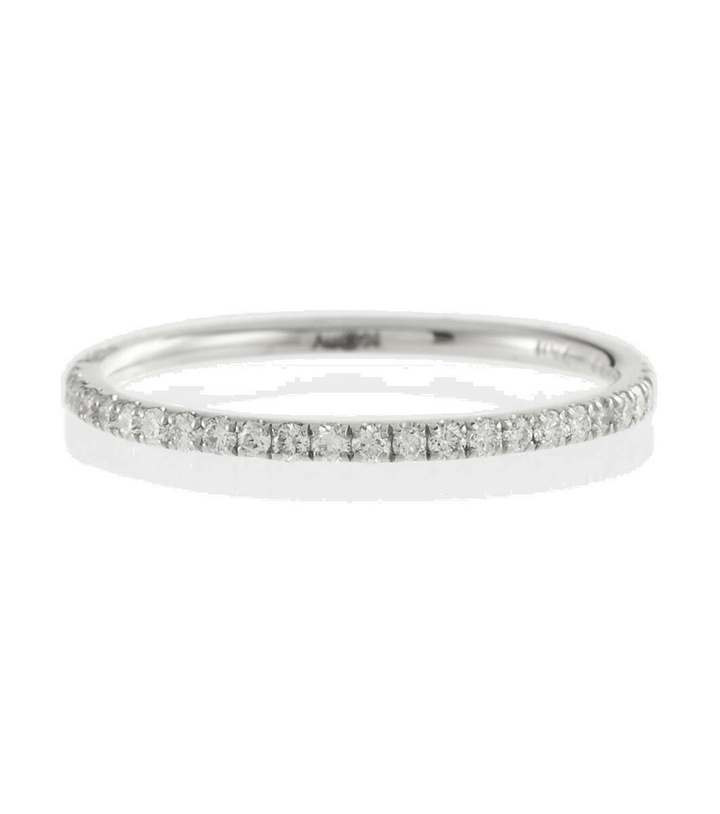Photo: Ileana Makri Thread Band 18kt gold ring with diamonds