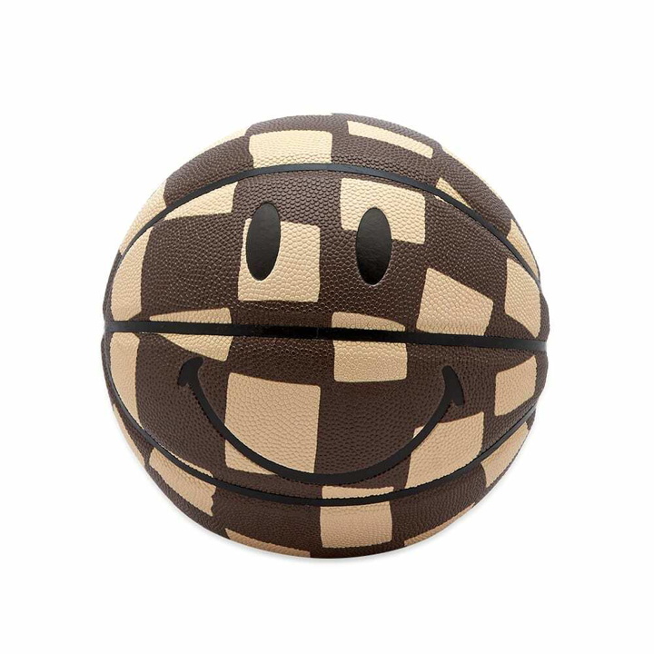 Photo: MARKET Men's Smiley Chess Club Basketball in Brown