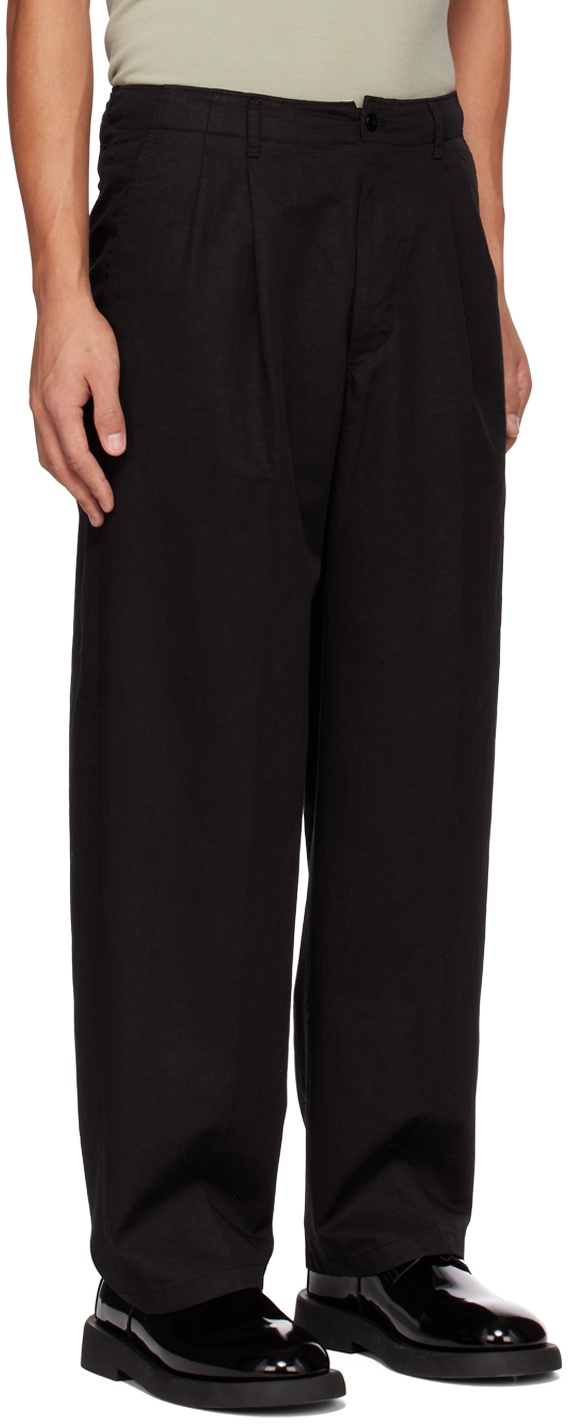 POTTERY Black Pleated Trousers Pottery