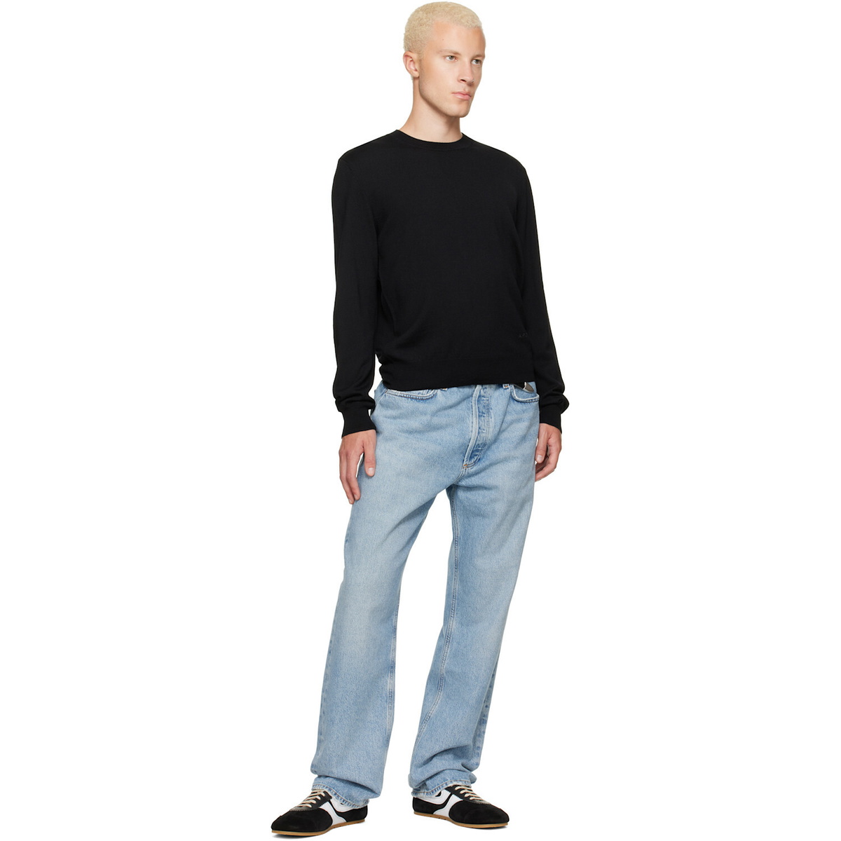 A.P.C. Black Matthieu Wool Sweater