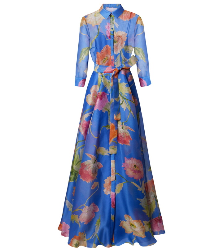 Photo: Carolina Herrera Floral silk organza gown