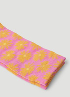 Les Chaussettes Fleurs Socks in Pink