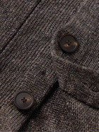 Inis Meáin - Pub Jacket Linen Cardigan - Gray