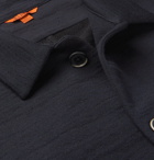Barena - Wool-Blend Overshirt - Navy