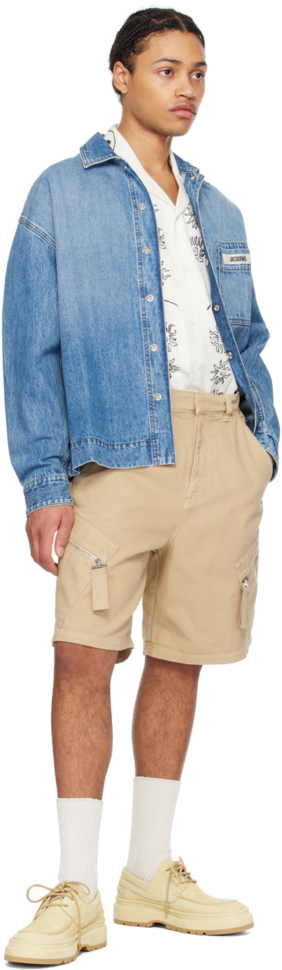 Le short Marrone