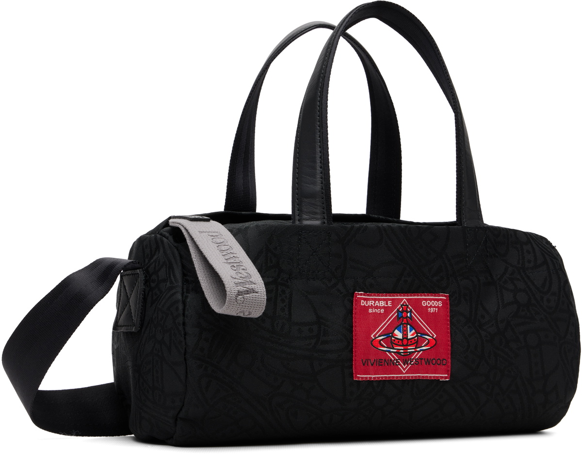 Vivienne Westwood Black Paul Cylinder Crossbody Bag