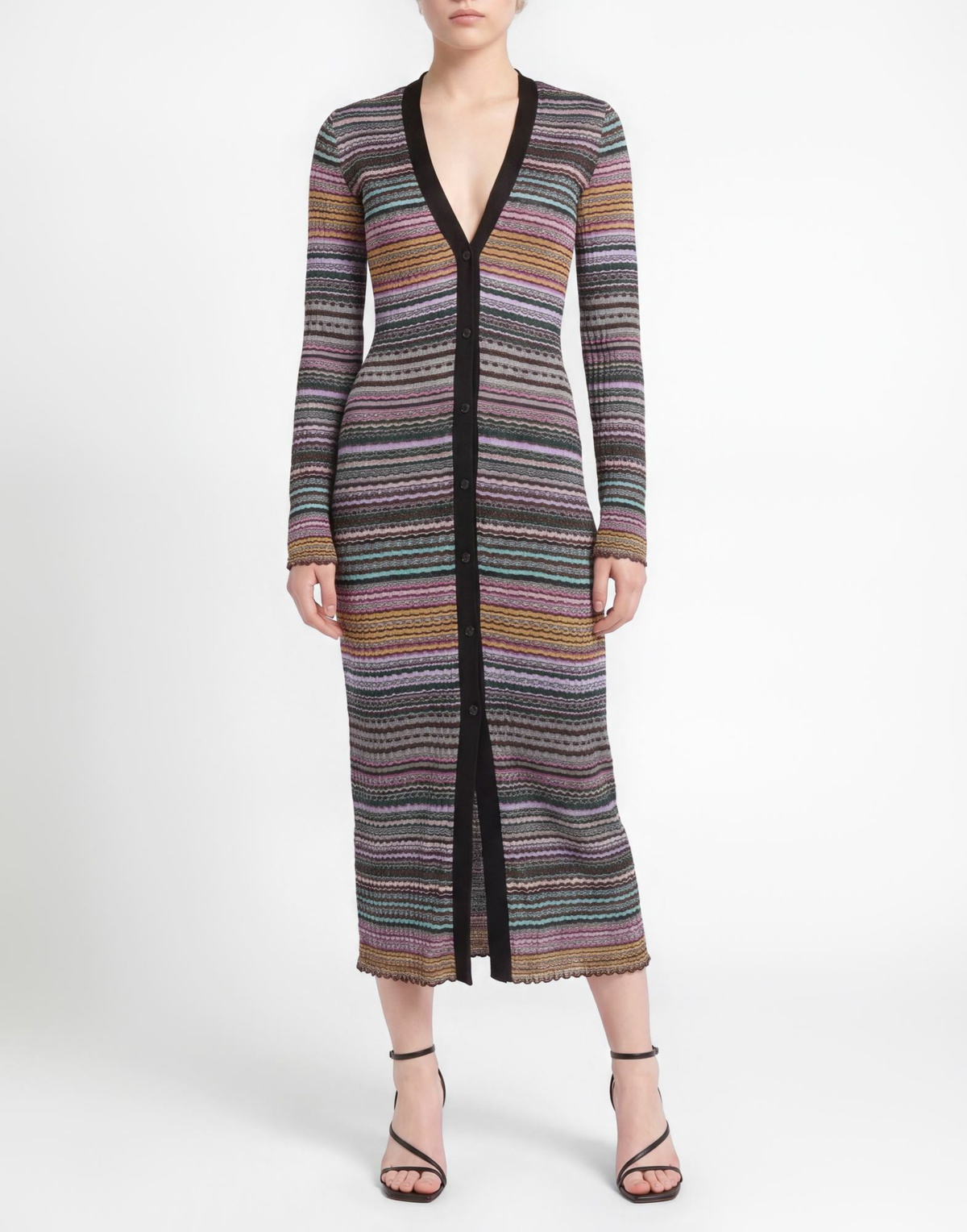 Missoni Womens Midi dress in Purple