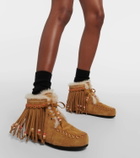 Alanui The Journey embellished ankle boots