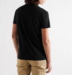 Lacoste - Slim-Fit Logo-Appliquéd Cotton-Jersey T-Shirt - Black