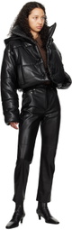Nanushka Black Aveline Vegan Leather Jacket