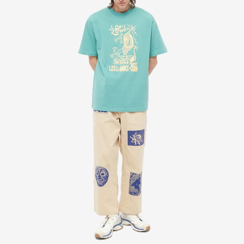 LoFi Men's Dance Club TShirt in Seafoam LoFi