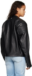 1017 ALYX 9SM Black Moto Leather Jacket