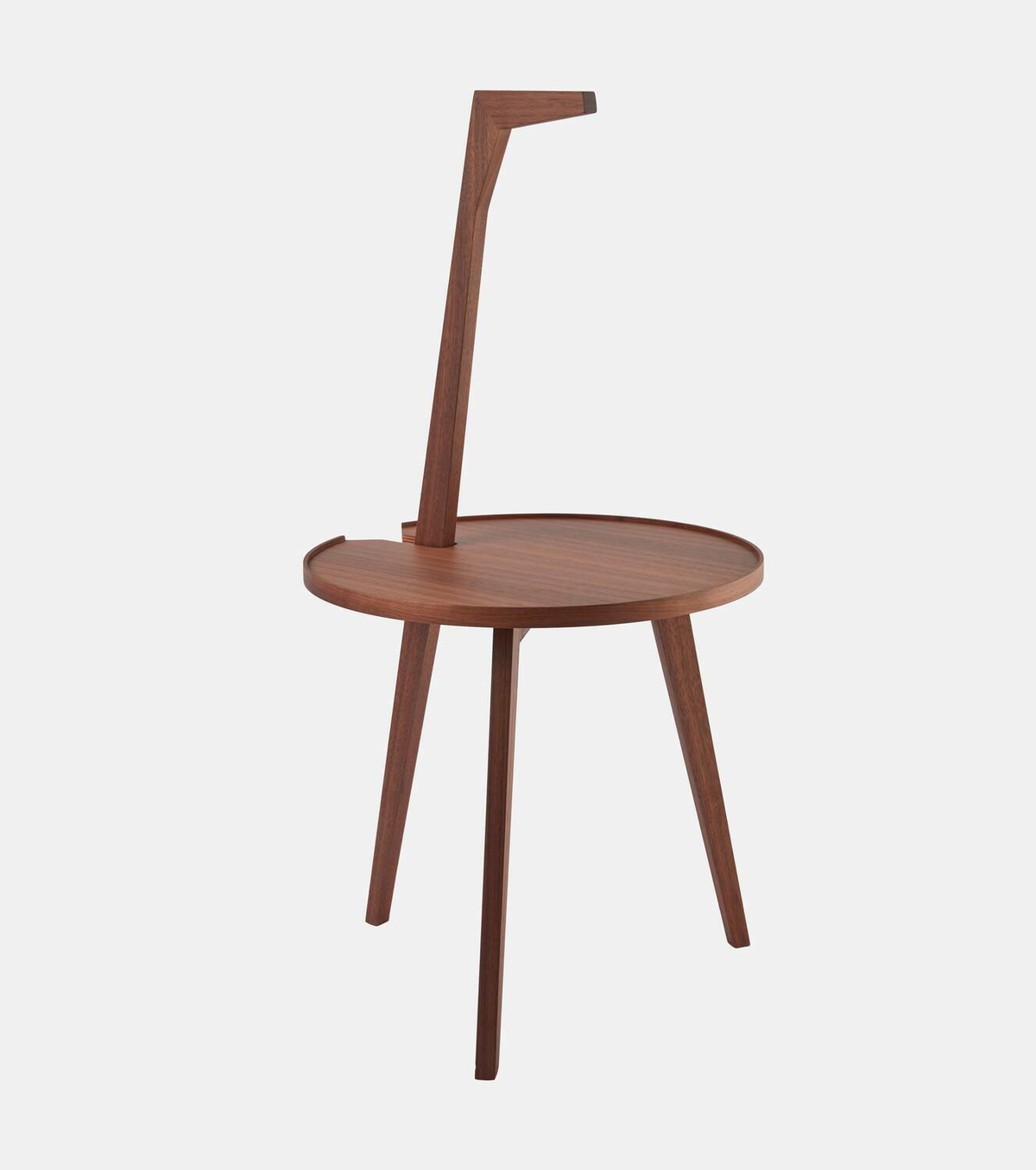 Cassina Cicognino walnut side table