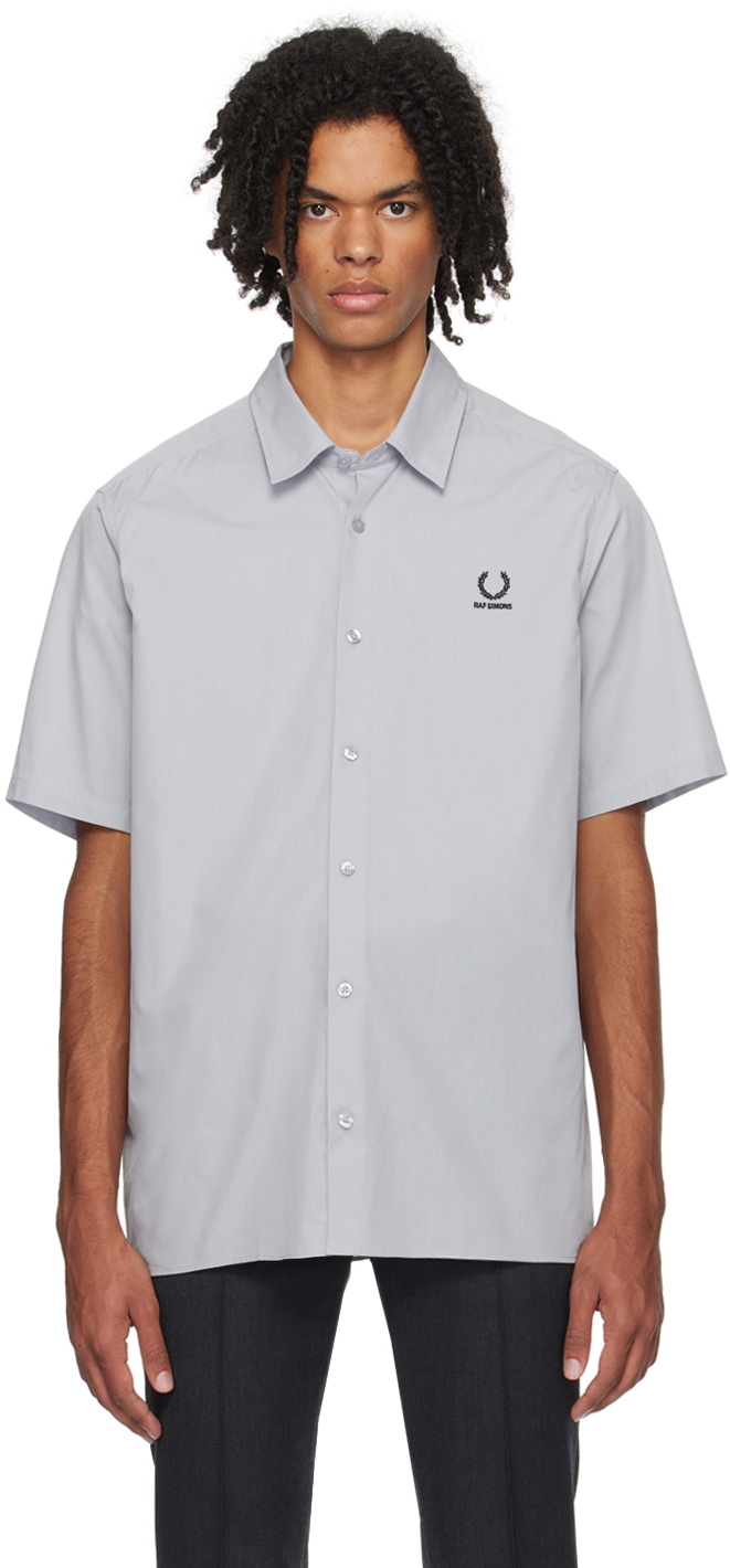 Raf Simons Gray Fred Perry Edition Shirt