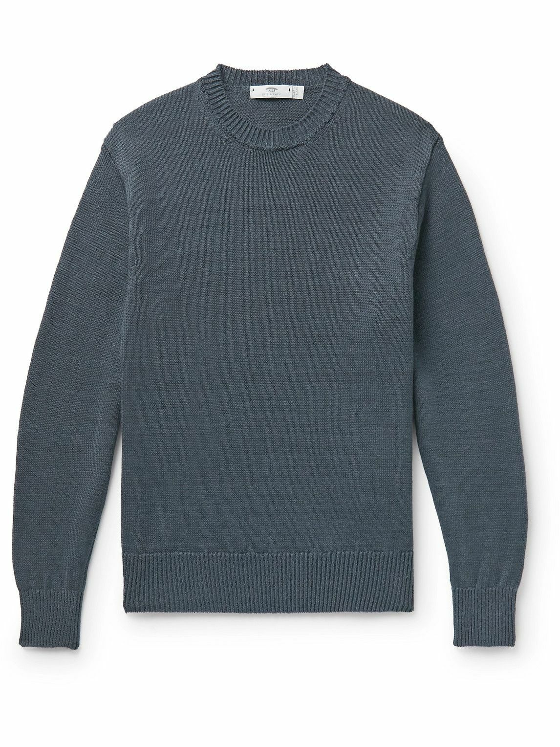 Inis Meáin - Linen Sweater - Blue Inis Meáin