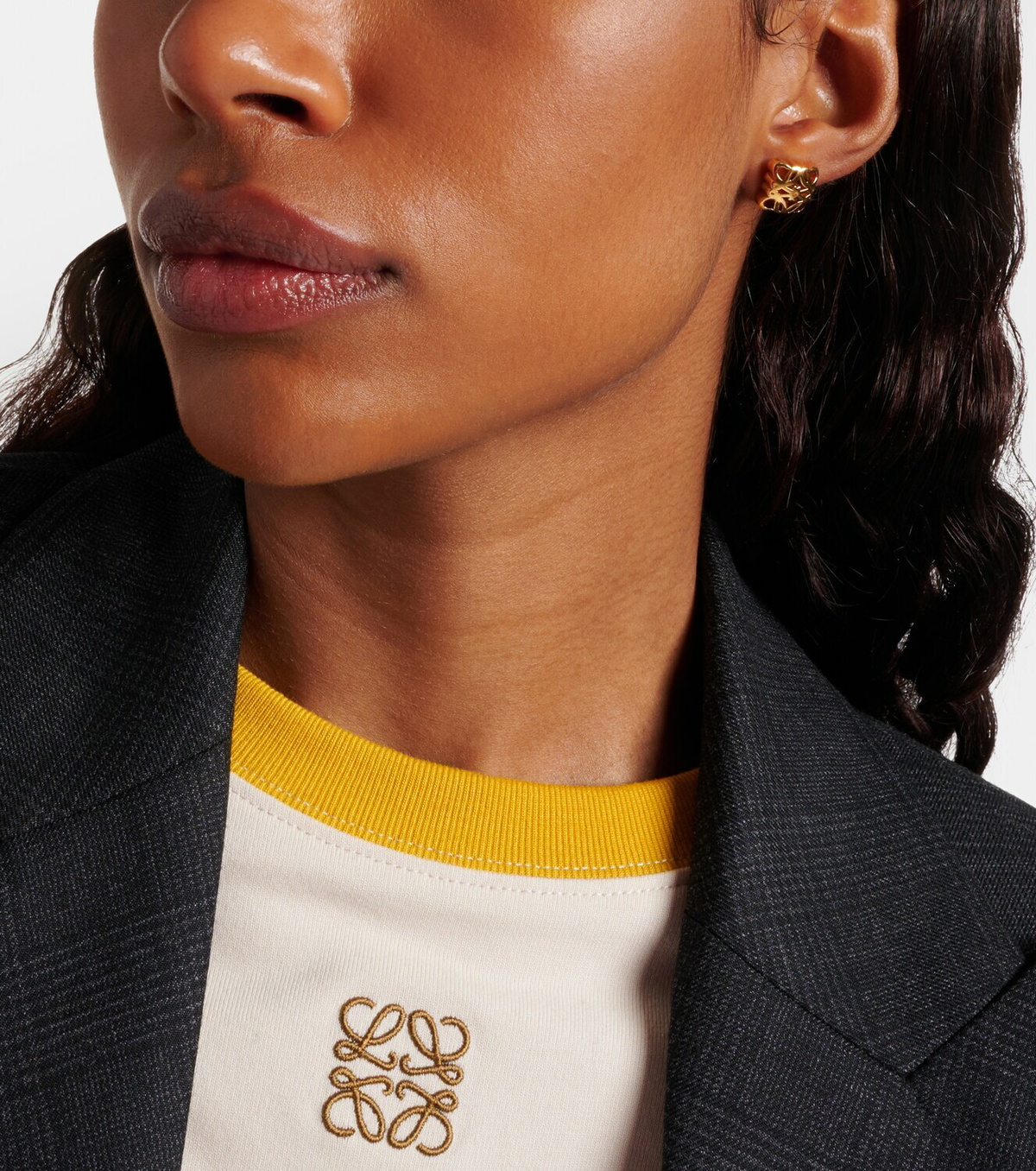 Loewe Bombé Anagram earrings