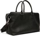 Polo Ralph Lauren Black Smooth Leather Duffle Bag