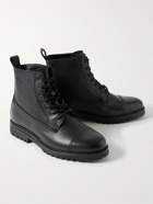 Belstaff - Alperton Full-Grain Leather Boots - Black