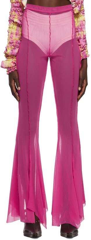 Photo: Feben SSENSE Exclusive Pink Trousers