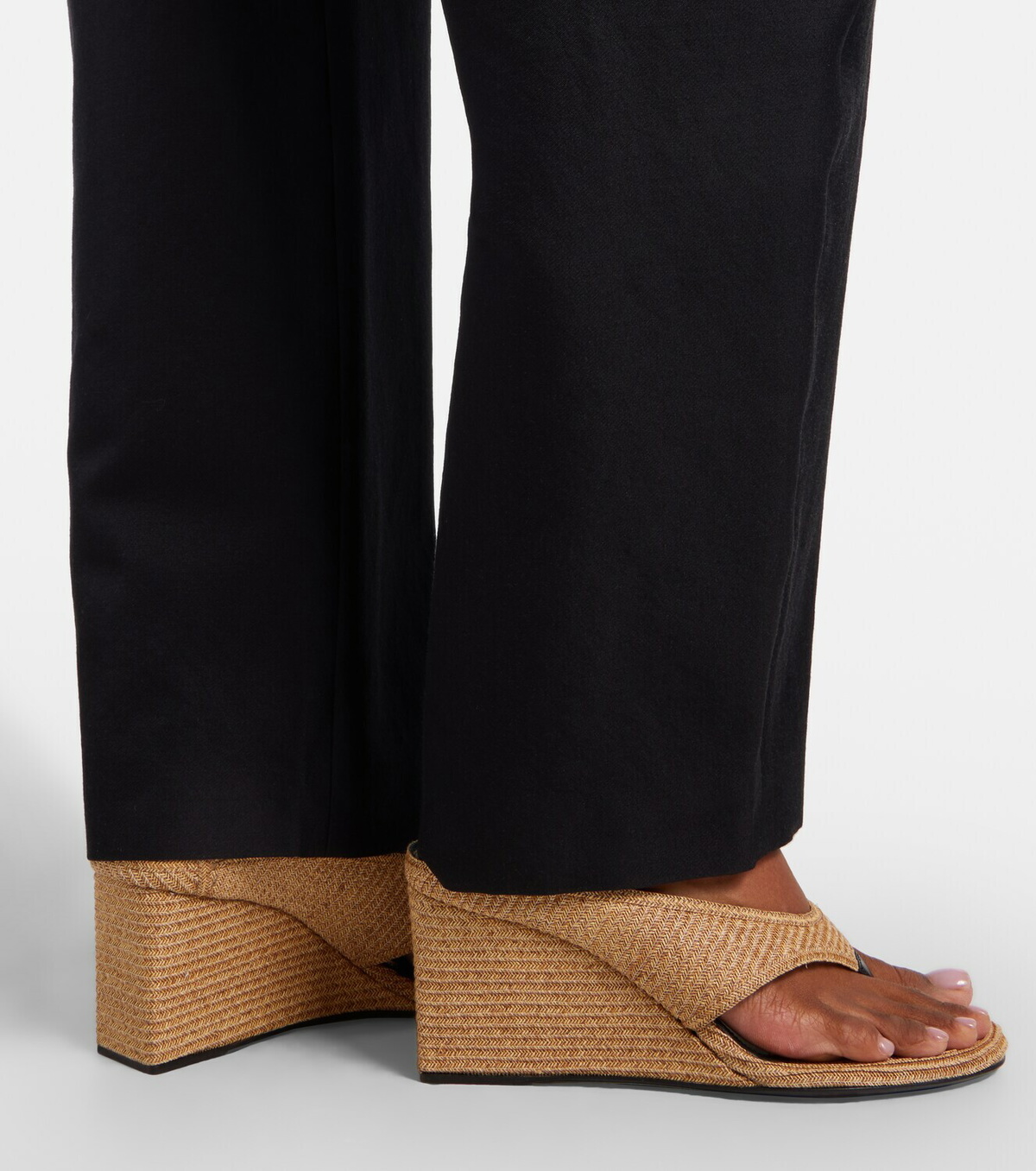 Alaïa Cube wedge sandals