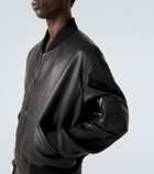 Dolce&Gabbana Leather bomber jacket