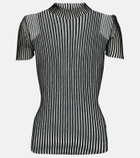 Wolford Striped turtleneck top