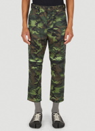 Camouflage Cargo Pants in Green