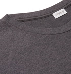 Zimmerli - Slim-Fit Mélange Stretch Cotton and Cashmere-Blend T-Shirt - Gray