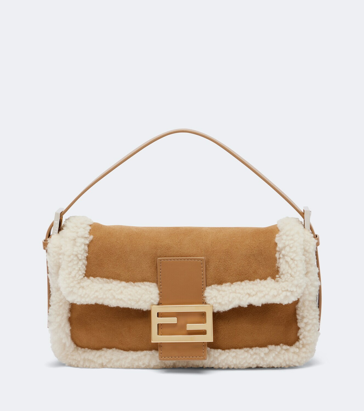 Fendi Baguette® 26424 Small suede shoulder bag