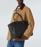 The Row Marlo leather tote bag