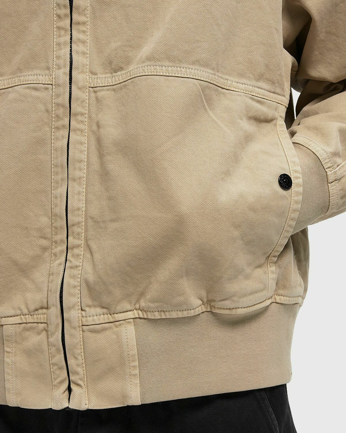 Stone Island HOODIE SWEATER Beige Mens Hoodies/Zipper Stone Island