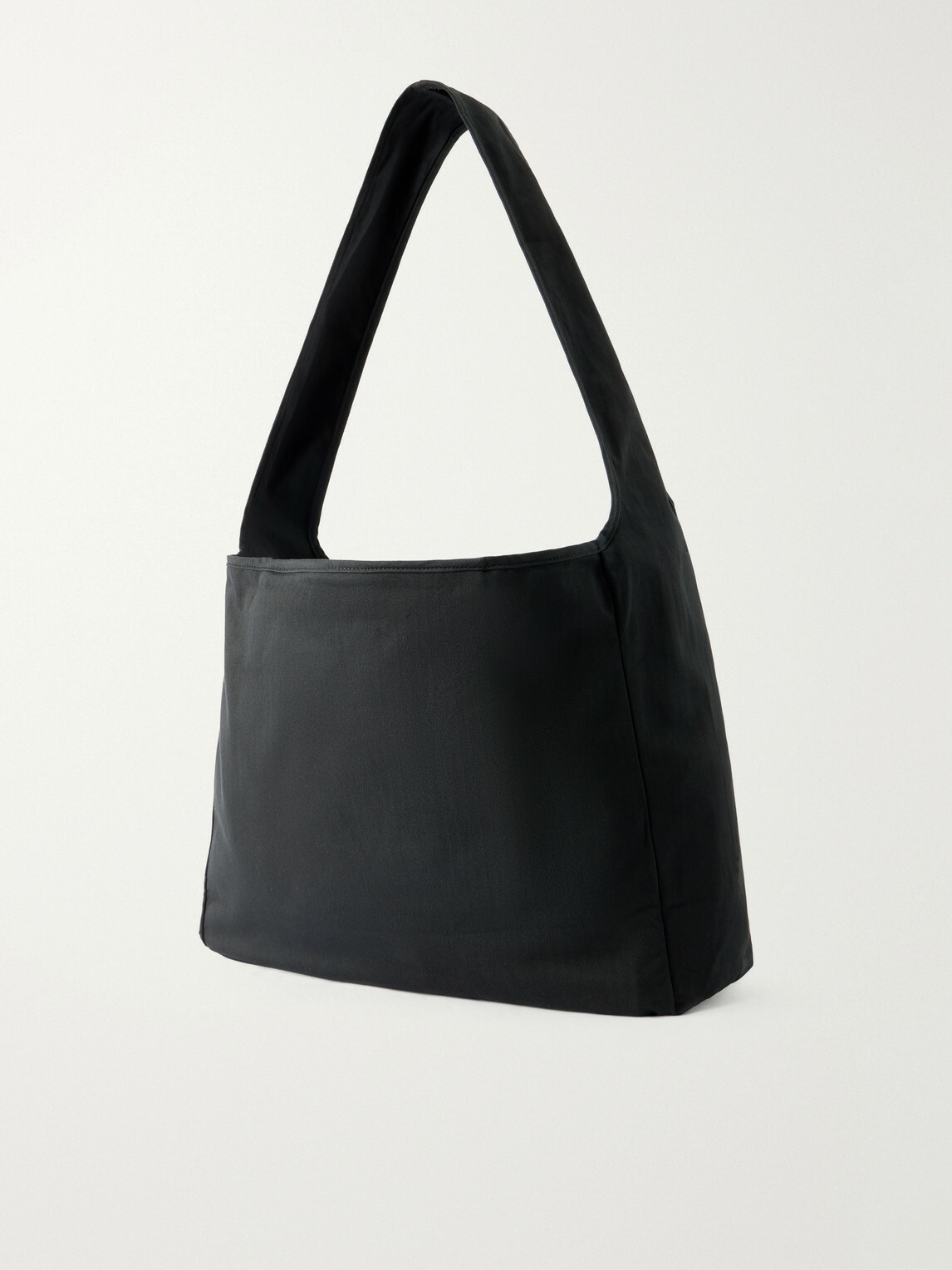 Neighborhood - Newspaper Herringbone Cotton Messenger Bag - Black