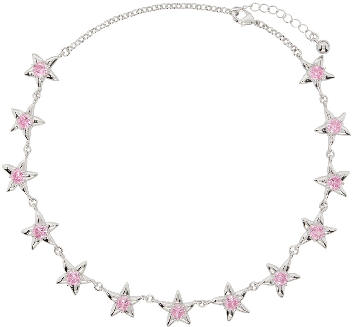 Photo: Collina Strada Silver & Pink Starlink Necklace