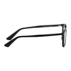 Gucci Black Oval Bee Glasses