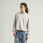 END. Worn Established LS T-shirt in Washed Grey