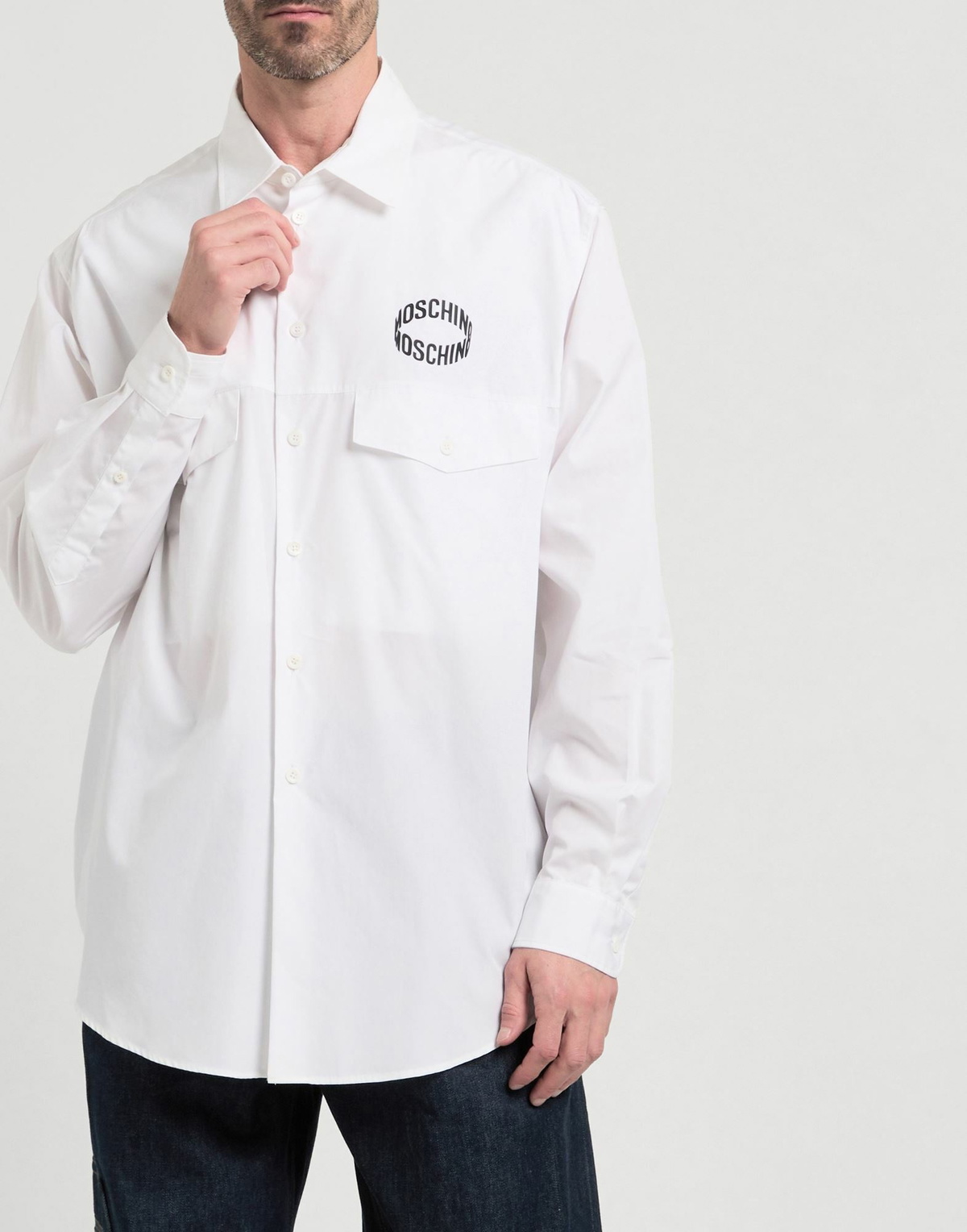 Moschino Mens Shirt in White