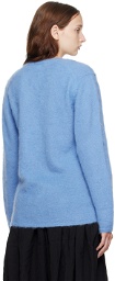 Comme des Garçons Homme Plus Blue Crewneck Sweater