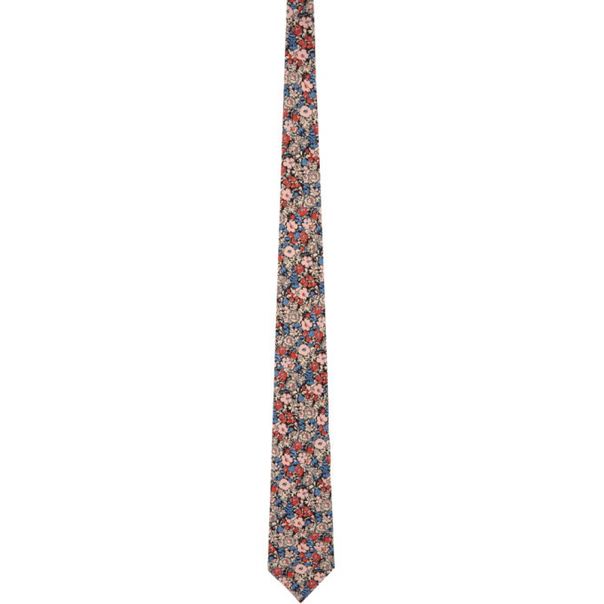 Photo: Gucci Multicolor Liberty London Edition Silk Floral Tie