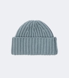 Stòffa Ribbed-knit cashmere beanie