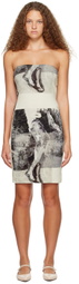 ELLISS Gray Garden Angel Minidress