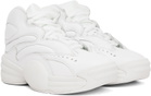 Alexander Wang White AW Hoop Sneakers