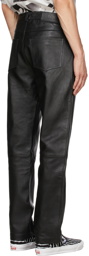 Stolen Girlfriends Club Black Limited Edition Leather Rider Trousers
