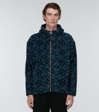 Loewe - Anagram jacquard fleece jacket
