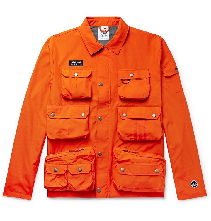 Photo: adidas Consortium - SPEZIAL Wardour Ripstop Field Jacket - Orange