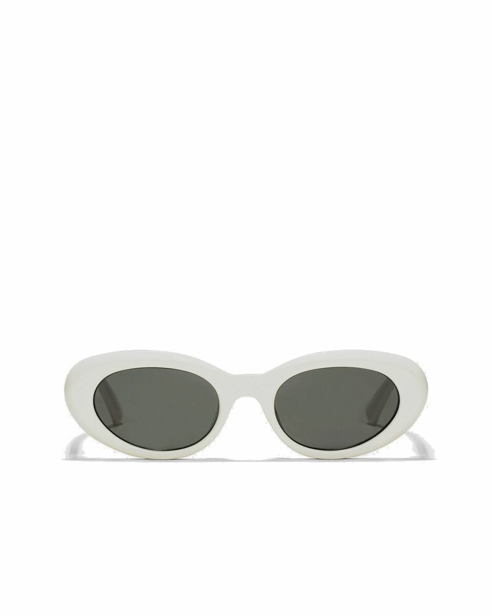 Photo: Samsøe & Samsøe Sapippa Sunglasses 15071 White - Womens - Eyewear