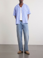 Corridor - Straight-Leg Organic Jeans - Blue