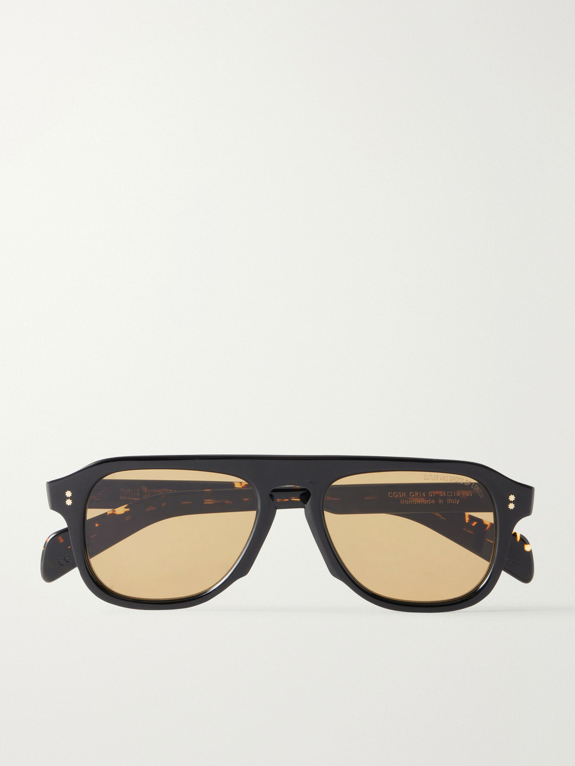 Cutler and Gross - GR14 Aviator-Style Acetate Sunglasses