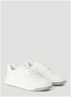 One-Stud Low-Top Sneakers in White