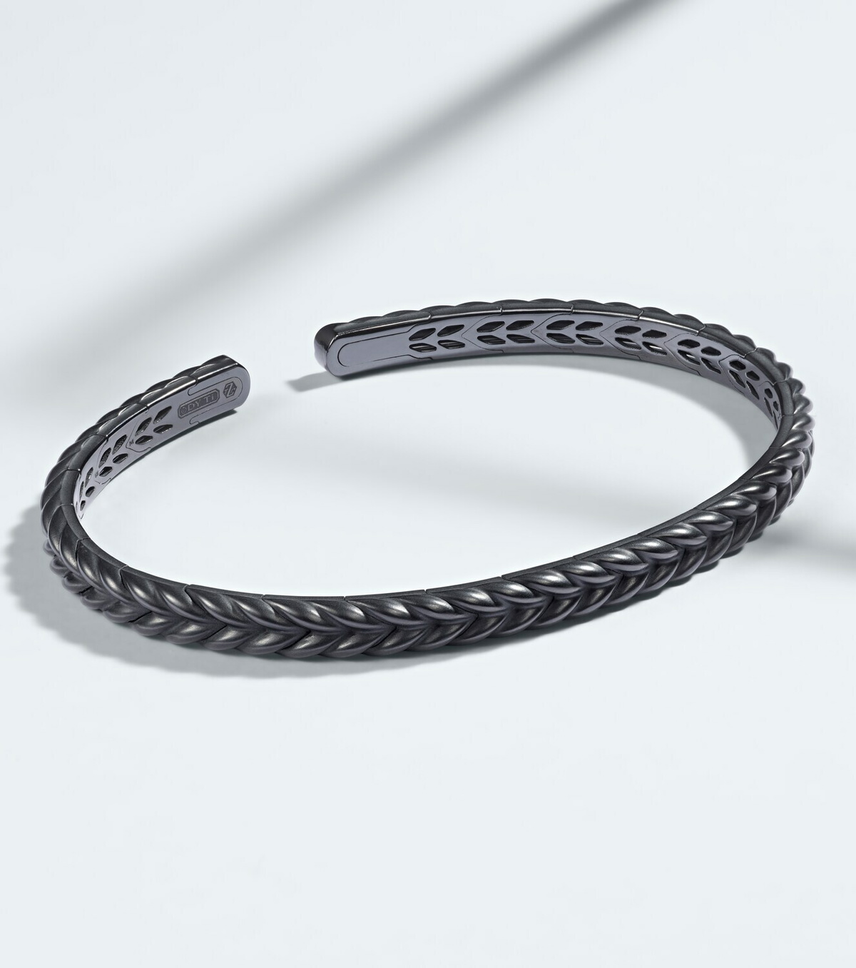 David Yurman Chevron titanium cuff bracelet