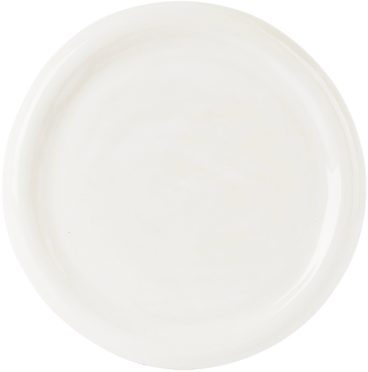 Photo: BOMBAC White Glazed Plate